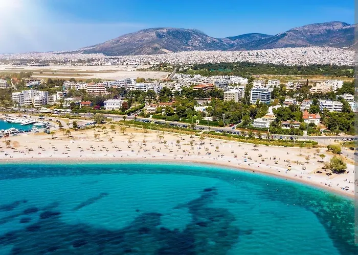 Paleo Faliro Athens Fully Equipped 2 Bedrooms 90 Sqm Big Apartment 200M To Free Beach